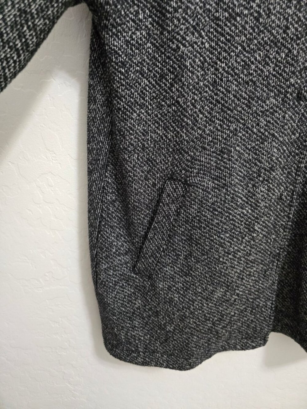 Eileen Fisher Boxy Tweed 100% Organic Cotton Jacket XXS - READ NWT Dark Academia - Picture 2 of 10